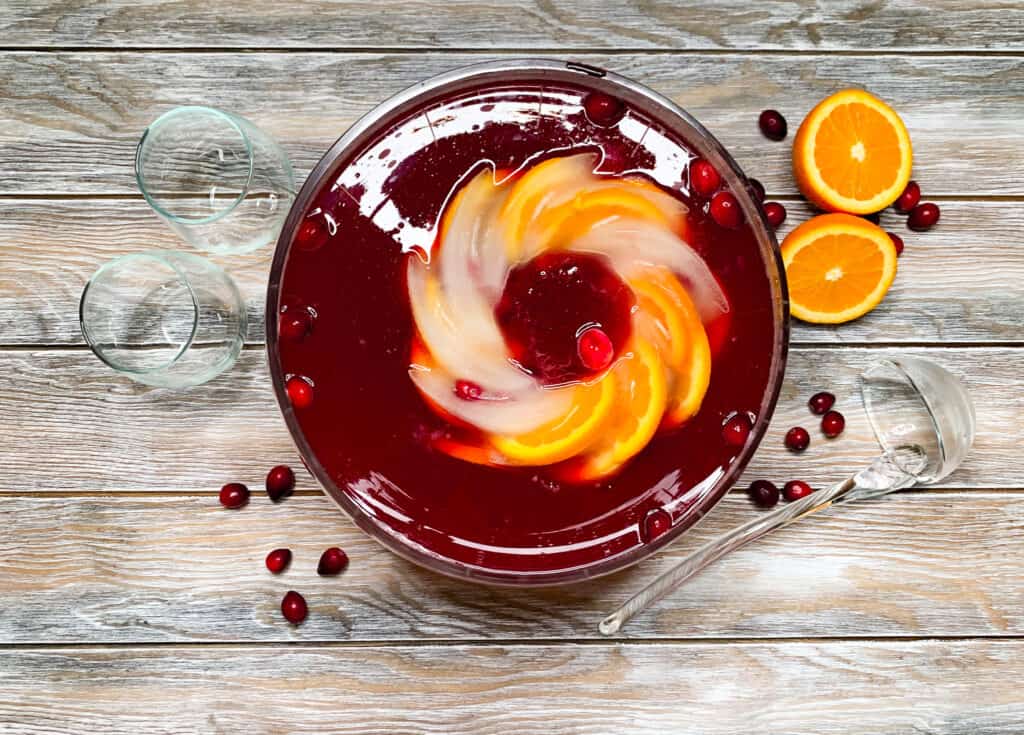 Easy Holiday Punch - ADDICTIVE Ruby Red Punch