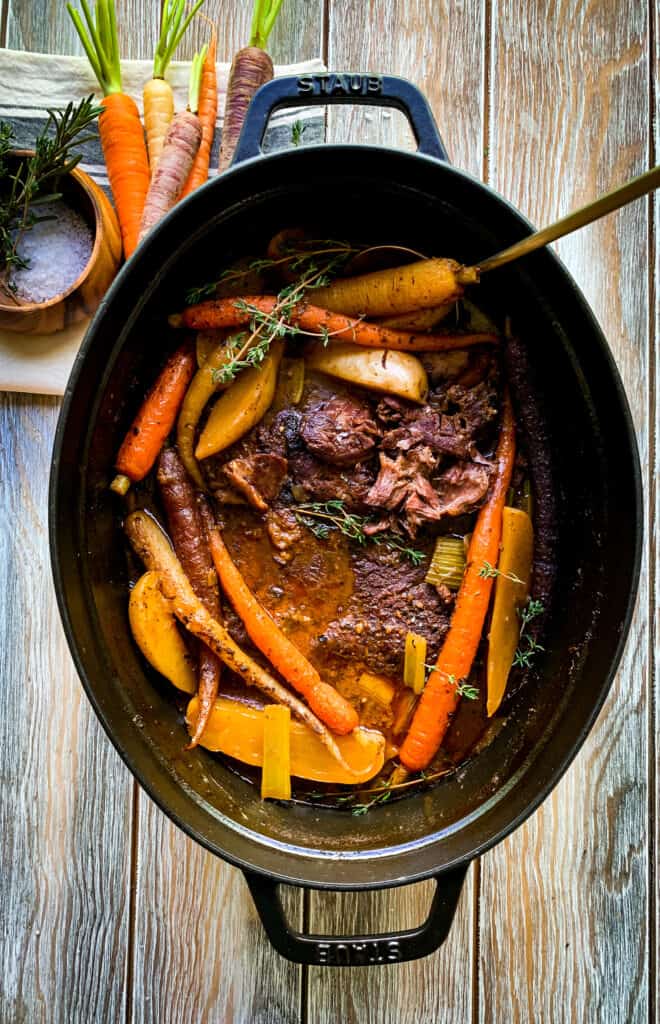 The Best Pot Roast in the Oven