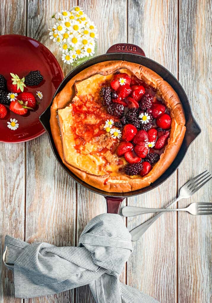 Sumac Roasted Berry Dutch Baby Pancake-3