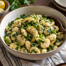 Herby Butter Bean Salad with Lemon-Dijon Vinaigrette